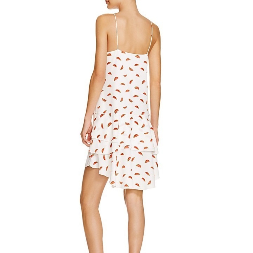 Cooper & Elle Jessica Watermelon Ruffled Dress